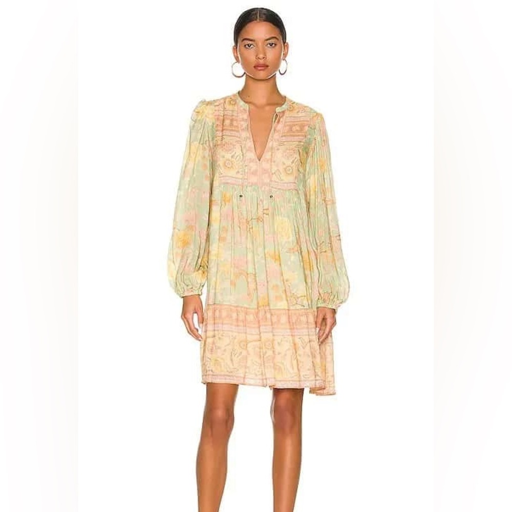 Spell Butterfly boho mini dress